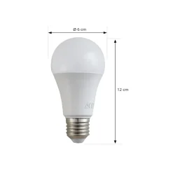 LED lamp, opaal, E27, 7,2W, 4000K, 1521 Lumen