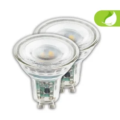LED lamp Reflectorlamp GU10 4,7W helder 3000K EEK A 2er