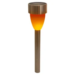 LED lamp solar 4135006 met vlammeneffect 6 per set