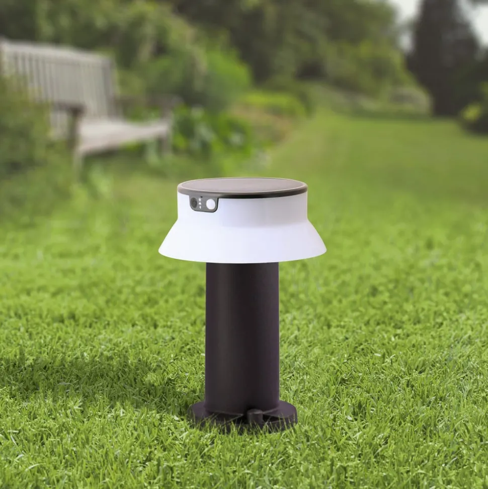 LED lamp solar Felice zwart CCT hoogte 33 cm