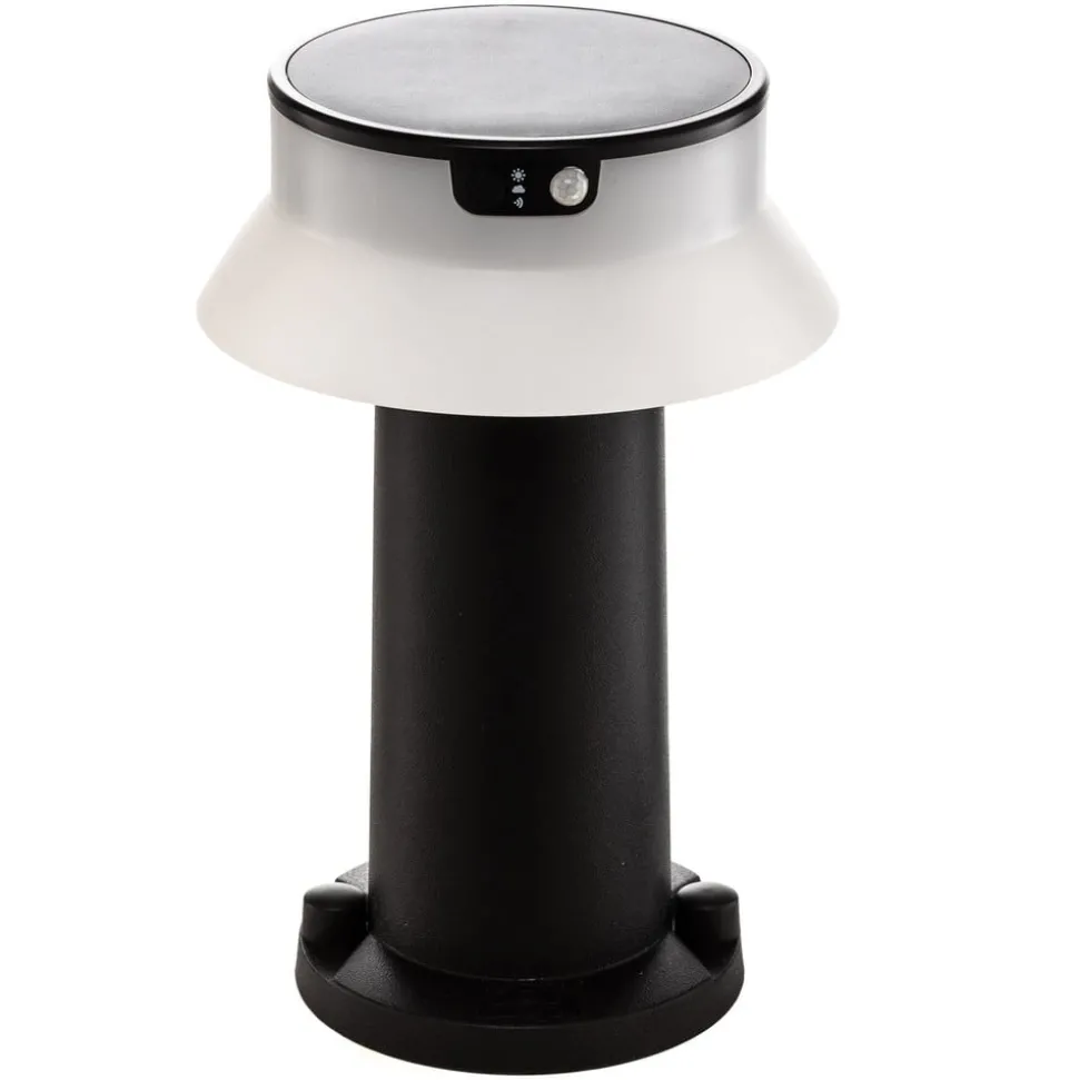 LED lamp solar Felice zwart CCT hoogte 33 cm