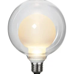 LED lamp Space E27 3,5W D125, opaal, 3-step dim