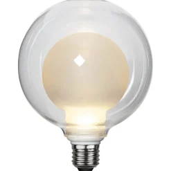 LED lamp Space E27 3,5W D125, opaal, 3-step dim