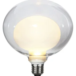 LED lamp Space E27 3,5W G150, opaal, 3-step dim