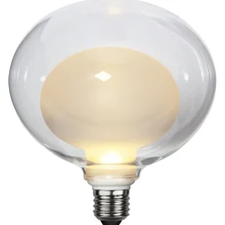 LED lamp Space E27 3,5W G150, opaal, 3-step dim