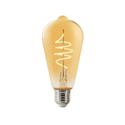 LED lamp ST64 Edison E27 4,7W 822 smart, amber