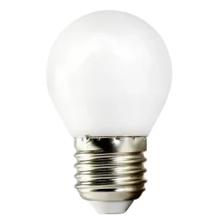 LED lamp TEMA E27 5W druppel 2.700K voor AC/DC