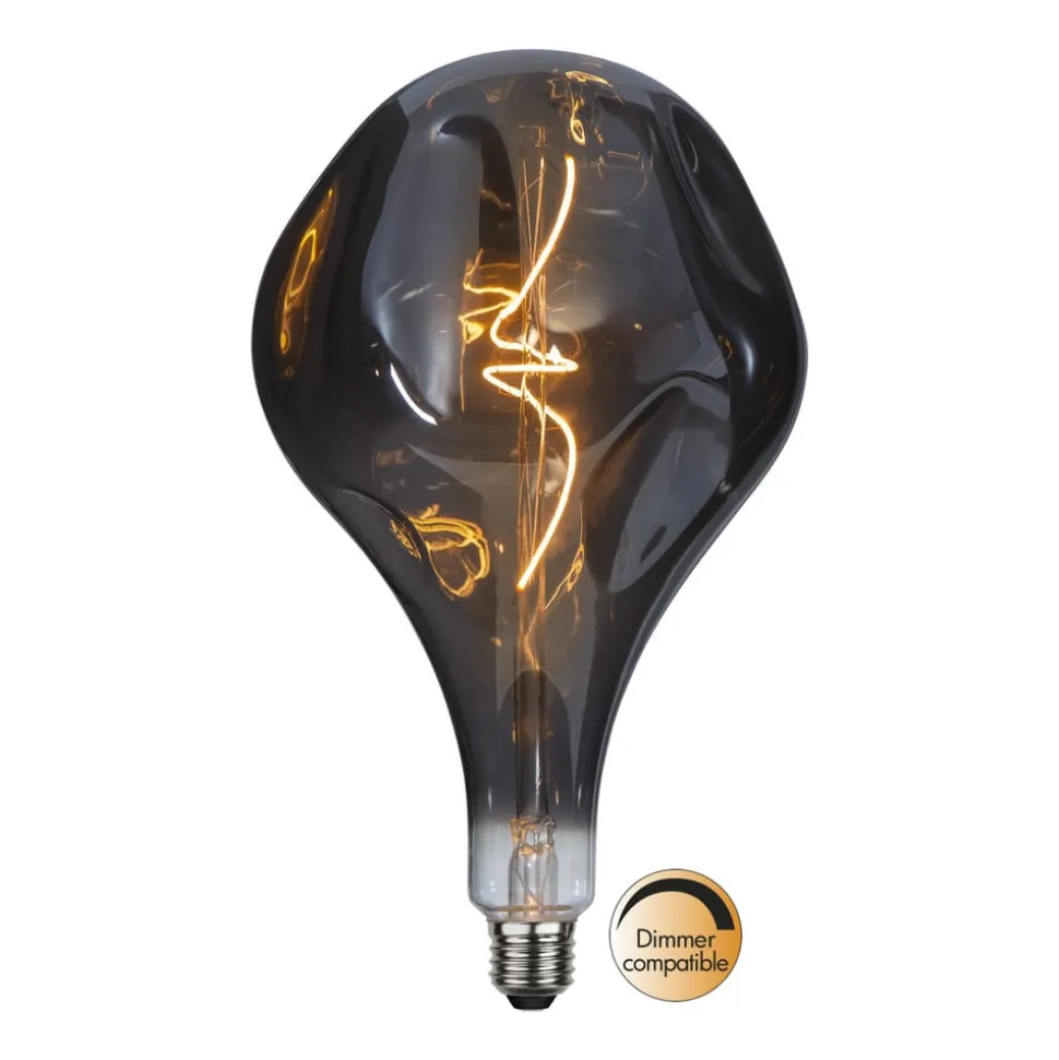 LED lamp Vintage A165 E27 2,5W zwart 2100K dimbaar