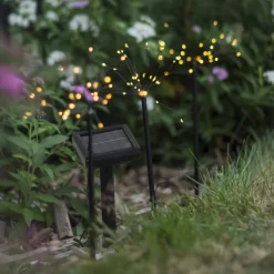 LED lamp zonne-energie Firework set aardspiesen