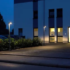 LED lantaarnpaal 866, aluminium, antraciet, hoogte 300 cm