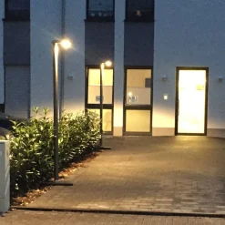 LED lantaarnpaal 866, aluminium, antraciet, hoogte 300 cm