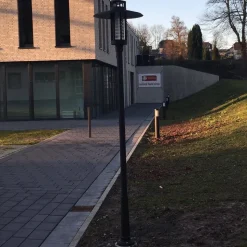 LED lantaarnpaal 861 met kegelrooster