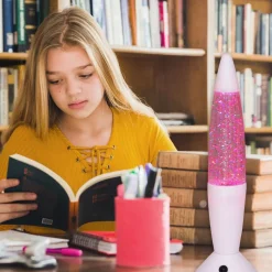 LED lavalamp Glitter