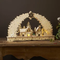 LED lichtboog Bamberg stad, batterijvoeding