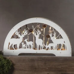 LED lichtboog Fauna wit