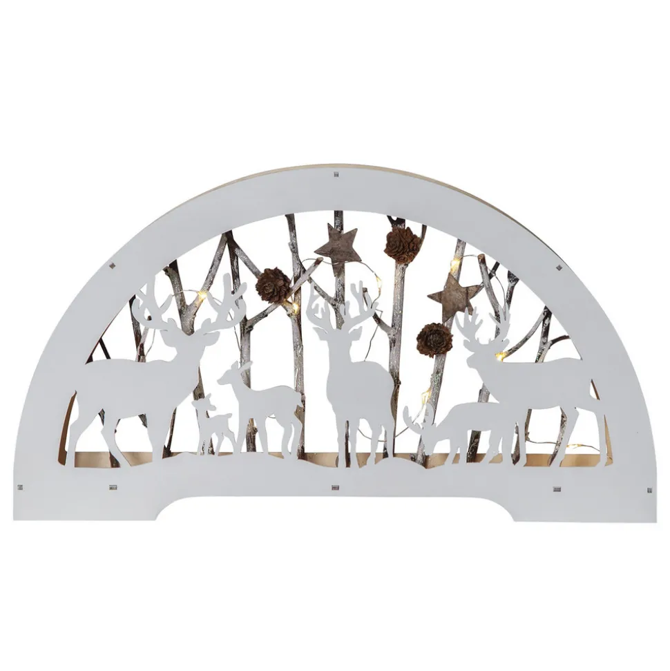 LED lichtboog Fauna wit