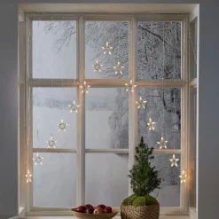 LED lichtgordijn Decystar, 15-lamps