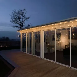 LED lichtgordijn IJsregen, app bedienbaar, 200-l.