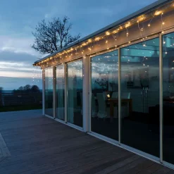 LED lichtgordijn IJsregen, app bedienbaar, 200-l.