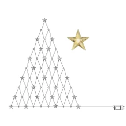 LED lichtgordijn Star 55-lamps