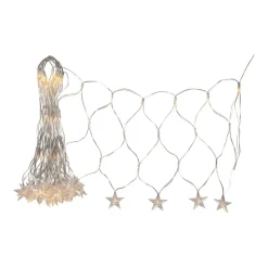 LED lichtgordijn StarNet helder kunststof lengte 480cm 160 LED's