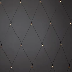 LED lichtgordijn voor buiten, 150x250cm, oranje