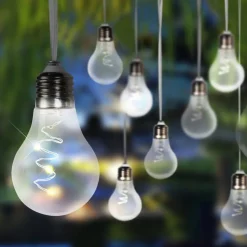 LED lichtk 33708-10 op zonne-en in zilver metallic