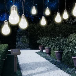 LED lichtk 33708-10 op zonne-en in zilver metallic