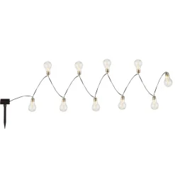 LED lichtk 33708-10 op zonne-en in zilver metallic