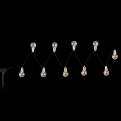 LED lichtk 33708-10 op zonne-en in zilver metallic