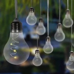 LED lichtk 33708-10 op zonne-en in zilver metallic