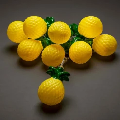 LED lichtketting ananas, op batterijen