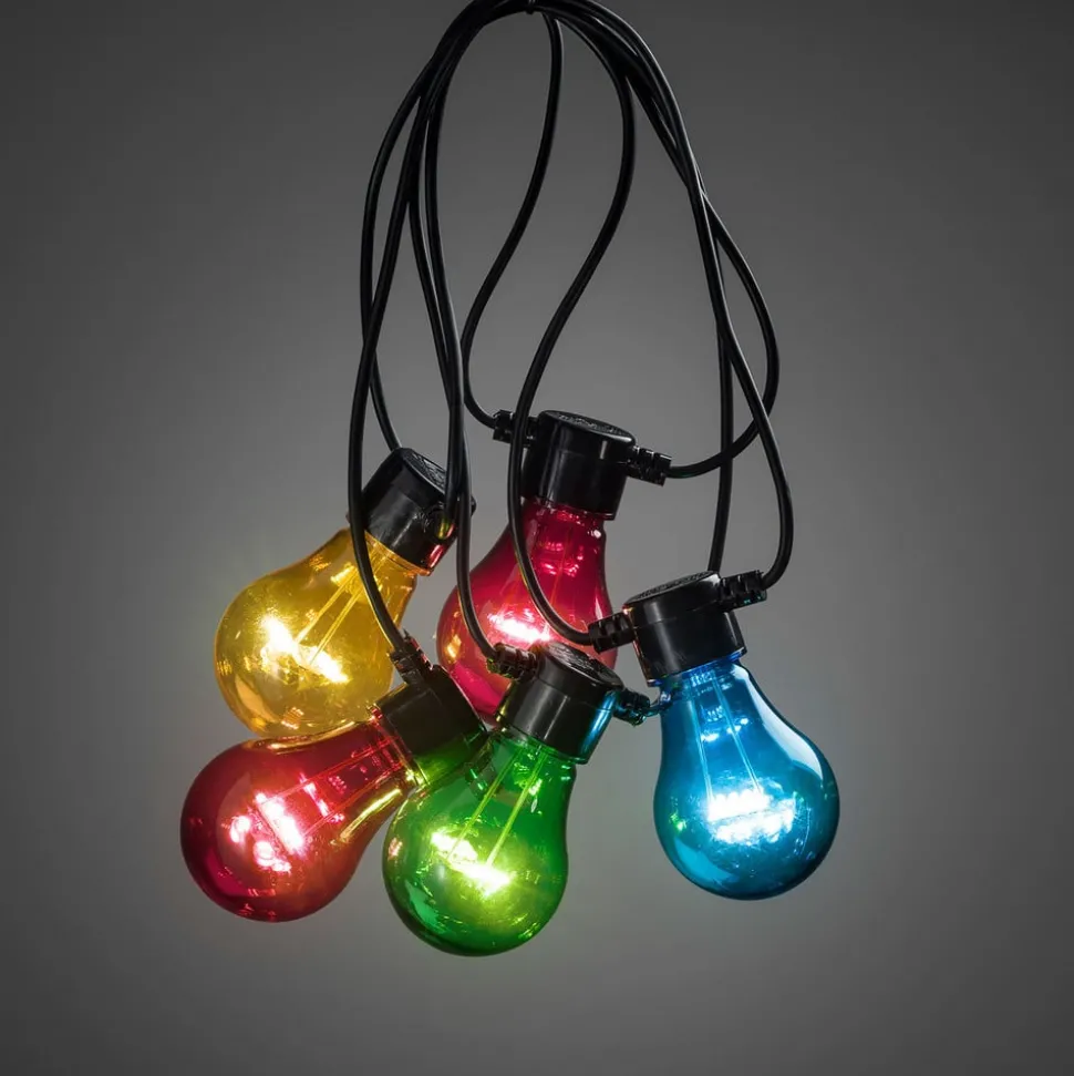 LED lichtketting biergarten uitbreiding, kleurrijk