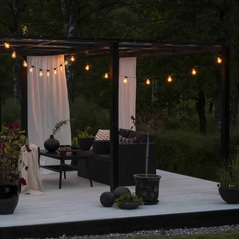 LED lichtketting biergarten basis set, amber