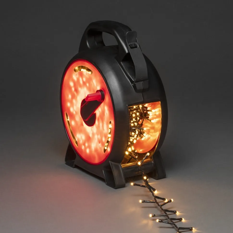 LED lichtketting Compact amber 1200LEDs 26,38m