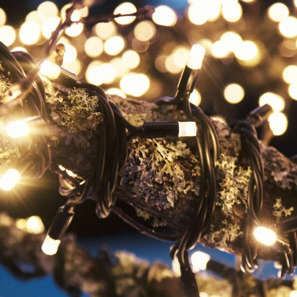 LED lichtketting Extra 100 LED's 2.850K