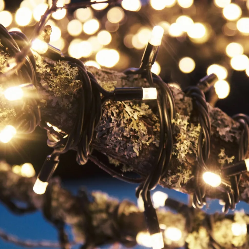 LED lichtketting Extra 100 LED's 2.850K