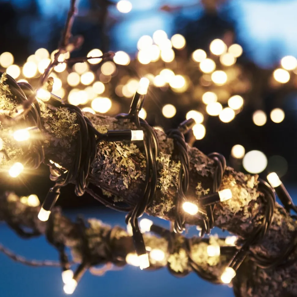 LED lichtketting Extra 100 LED's 2.850K