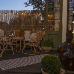 LED lichtketting gloeidraadoptiek barnsteen 10-l.