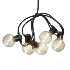 LED lichtketting gloeidraadoptiek barnsteen 10-l.