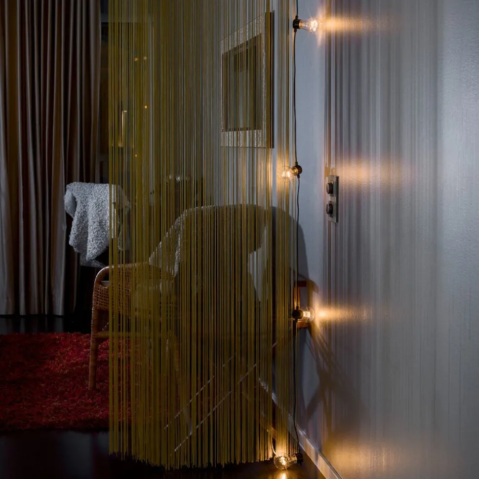 LED lichtketting gloeidraadoptiek barnsteen 5-l.