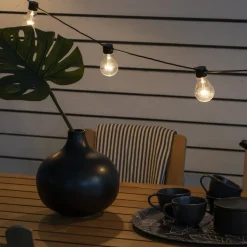 LED lichtketting gloeidraadoptiek barnsteen 5-l.