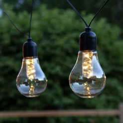 LED lichtketting Glow, batterij, helder