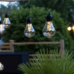 LED lichtketting Glow, batterij, helder