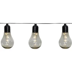 LED lichtketting Glow, batterij, helder