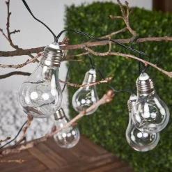 LED lichtketting Glow, helder, warmwit, 190 cm lang