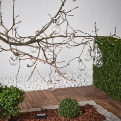 LED lichtketting Glow, helder, warmwit, 190 cm lang