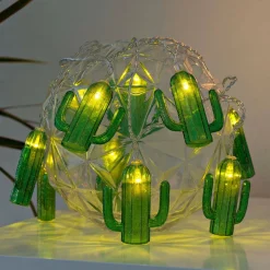 LED lichtketting Kakteen, op batterijen