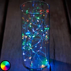 LED lichtketting Knirke multi, RGB, 40-lichts.