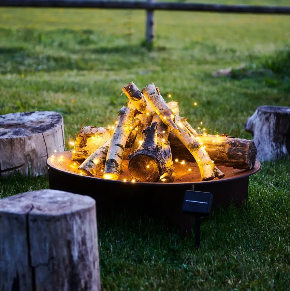 LED lichtketting op zonne-energie Knirke Solar 15,9 m 160 LED's